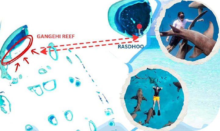 Rasdhoo Atoll map